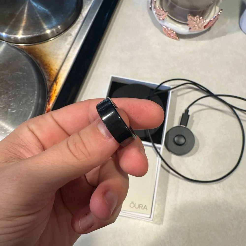 Oura Gen3 Heritage Black Size 8
